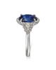 Bloomingdale's Fine Collection Bloomingdale's Fine Collection Certified Ceylon Sapphire & Diamond Limited Edition Ring in 14K White Gold - 4