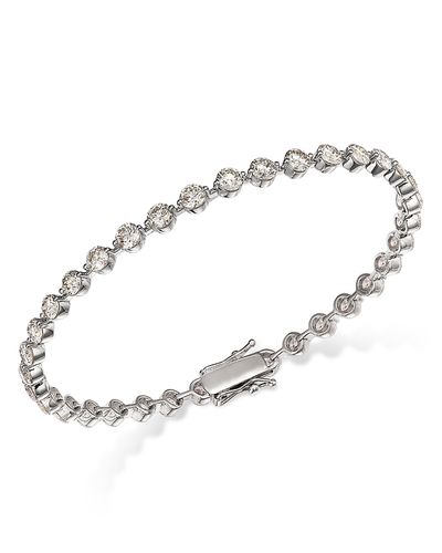 Bloomingdale's Fine Collection Bloomingdale's Fine Collection Certified Diamond Tennis Bracelet in 14K White Gold, 7.0 tcw