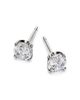 Bloomingdale's Fine Collection Bloomingdale's Fine Collection Certified Round Diamond Stud Earrings in 14K White Gold featuring diamonds with the De Beers Code of Origin, 0.75 tcw - 3