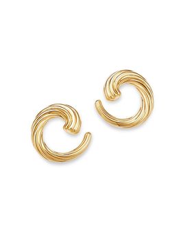 Bloomingdale's Fine Collection Bloomingdale's Fine Collection Coil Statement Earrings in 14K Yellow Gold
