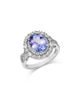 Bloomingdale's Fine Collection Bloomingdale's Fine Collection Diamond & Tanzanite Ring in 14K White Gold - 1