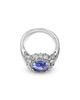 Bloomingdale's Fine Collection Bloomingdale's Fine Collection Diamond & Tanzanite Ring in 14K White Gold - 4