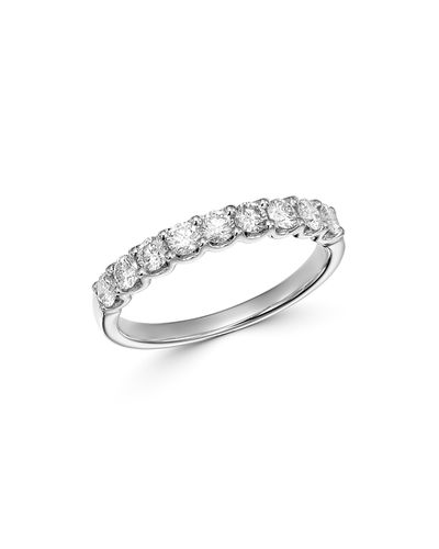 Bloomingdale's Fine Collection Bloomingdale's Fine Collection Diamond Band in 14K White Gold, 0.60 tcw