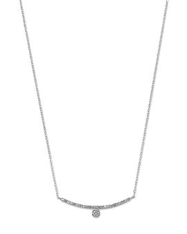 Bloomingdale's Fine Collection Bloomingdale's Fine Collection Diamond Bezel Bar Necklace in 14K Gold, 0.20 tcw