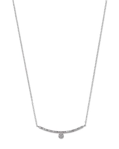 Bloomingdale's Fine Collection Bloomingdale's Fine Collection Diamond Bezel Bar Necklace in 14K Gold, 0.20 tcw