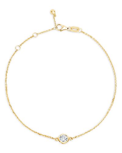 Bloomingdale's Fine Collection Bloomingdale's Fine Collection Diamond Bezel Bracelet in 14K Yellow Gold, 0.20 tcw