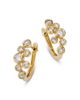 Bloomingdale's Fine Collection Bloomingdale's Fine Collection Diamond Bezel Cluster Earrings in 14K Yellow Gold, 1.0 tcw - 1