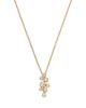Bloomingdale's Fine Collection Bloomingdale's Fine Collection Diamond Bezel Cluster Pendant Necklace in 14K Yellow Gold, 0.50 tcw - 1