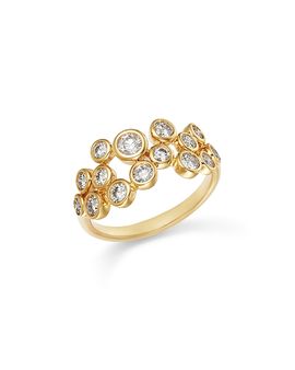 Bloomingdale's Fine Collection Bloomingdale's Fine Collection Diamond Bezel Cluster Ring in 14K Yellow Gold, 1.0 tcw