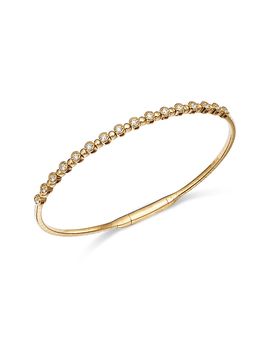 Bloomingdale's Fine Collection Bloomingdale's Fine Collection Diamond Bezel Link Bangle Bracelet in 14K Yellow Gold, 0.50 tcw