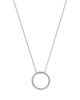 Bloomingdale's Fine Collection Bloomingdale's Fine Collection Diamond Circle Pendant Necklace in 14K Gold, 0.50 tcw - 1