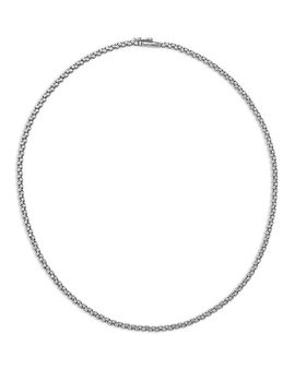 Bloomingdale's Fine Collection Bloomingdale's Fine Collection Diamond Cluster Tennis Necklace in 14K White Gold, 5.0 tcw