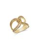Bloomingdale's Fine Collection Bloomingdale's Fine Collection Diamond Crossover Ring in 14K Yellow Gold, 0.35 tcw - 1