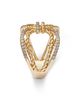 Bloomingdale's Fine Collection Bloomingdale's Fine Collection Diamond Crossover Ring in 14K Yellow Gold, 0.35 tcw - 4
