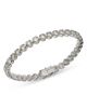 Bloomingdale's Fine Collection Bloomingdale's Fine Collection Diamond Crown Set Tennis Bracelet in 14K White Gold, 7.0 tcw - 1
