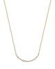 Bloomingdale's Fine Collection Bloomingdale's Fine Collection Diamond Curved Bar Necklace in 14K Yellow Gold, 0.5 tcw - 1