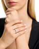 Bloomingdale's Fine Collection Bloomingdale's Fine Collection Diamond Double Row Band Ring in 18K white Gold, 1.2 tcw - 2