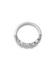 Bloomingdale's Fine Collection Bloomingdale's Fine Collection Diamond Double Row Band Ring in 18K white Gold, 1.2 tcw - 3