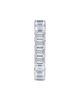 Bloomingdale's Fine Collection Bloomingdale's Fine Collection Diamond Emerald Cut Eternity Ring in 14K White Gold, 4.0 tcw - 2