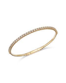 Bloomingdale's Fine Collection Bloomingdale's Fine Collection Diamond Flexible Bangle Bracelet in 14K Yellow Gold, 1.75 tcw