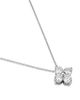 Bloomingdale's Fine Collection Bloomingdale's Fine Collection Diamond Flower Pendant Necklace in 14K White Gold, 1.50 tcw - 3
