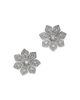 Bloomingdale's Fine Collection Bloomingdale's Fine Collection Diamond Flower Statement Stud Earrings in 14K White Gold, 0.77 tcw - 1