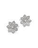 Bloomingdale's Fine Collection Bloomingdale's Fine Collection Diamond Flower Statement Stud Earrings in 14K White Gold, 0.77 tcw - 3