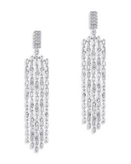 Bloomingdale's Fine Collection Bloomingdale's Fine Collection Diamond Fringe Drop Earrings in 14K White Gold, 2.0 tcw