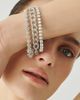 Bloomingdale's Fine Collection Bloomingdale's Fine Collection Diamond Halo Tennis Bracelet in 14K White Gold, 4.0 tcw - 5