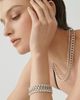 Bloomingdale's Fine Collection Bloomingdale's Fine Collection Diamond Halo Tennis Bracelet in 14K White Gold, 4.0 tcw - 6