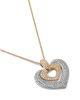 Bloomingdale's Fine Collection Bloomingdale's Fine Collection Diamond Heart Pendant Necklace in 14K Yellow & White Gold, 1.0 tcw - 3
