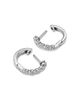 Bloomingdale's Fine Collection Bloomingdale's Fine Collection Diamond Hoop Earrings in 14K White Gold, 0.63 tcw - 4