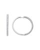 Bloomingdale's Fine Collection Bloomingdale's Fine Collection Diamond Hoop Earrings in 14K White Gold, 3.0 tcw - 3
