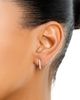 Bloomingdale's Fine Collection Bloomingdale's Fine Collection Diamond Huggie Hoop Earrings in 14K White Gold, 0.16 tcw - 2