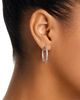 Bloomingdale's Fine Collection Bloomingdale's Fine Collection Diamond Inside Out Hoop Earrings in 14K White Gold, 1.50 tcw - 2