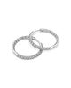 Bloomingdale's Fine Collection Bloomingdale's Fine Collection Diamond Inside Out Hoop Earrings in 14K White Gold, 1.50 tcw - 4