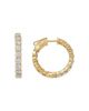 Bloomingdale's Fine Collection Bloomingdale's Fine Collection Diamond Inside Out Hoop Earrings in 14K Yellow Gold, 4.5 tcw - 3