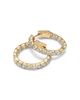 Bloomingdale's Fine Collection Bloomingdale's Fine Collection Diamond Inside Out Hoop Earrings in 14K Yellow Gold, 4.5 tcw - 4