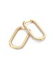 Bloomingdale's Fine Collection Bloomingdale's Fine Collection Diamond Inside Out Oblong Hoop Earrings in 14K Yellow Gold, 2.0 tcw - 4