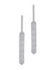 Bloomingdale's Fine Collection Bloomingdale's Fine Collection Diamond Linear Drop Earrings in 14K White Gold, 1.50 ct. t. w - 1