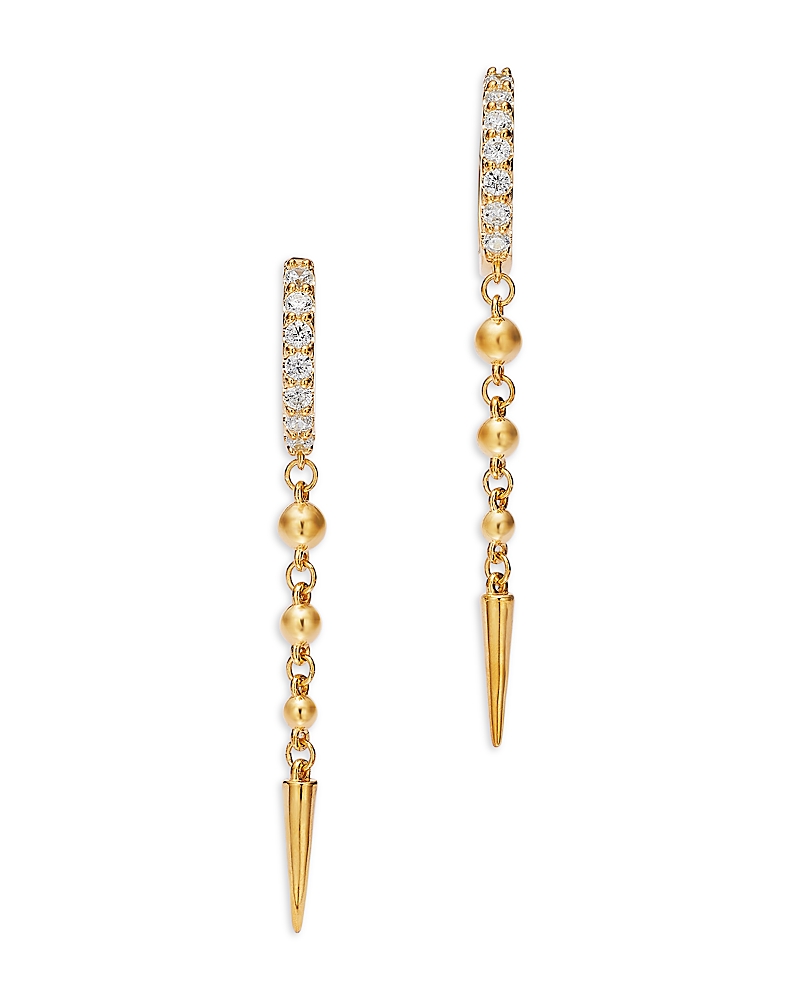 Bloomingdale's Fine Collection Bloomingdale's Fine Collection Diamond Linear Drop Earrings in 14K Yellow Gold, 0.25 tcw