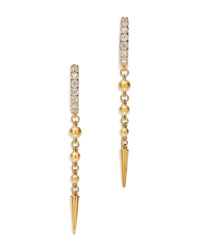 Bloomingdale's Fine Collection Bloomingdale's Fine Collection Diamond Linear Drop Earrings in 14K Yellow Gold, 0.25 tcw