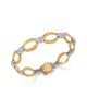 Bloomingdale's Fine Collection Bloomingdale's Fine Collection Diamond Link Bracelet in 14K Yellow & White Gold, 1.25 tcw - 1