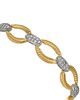 Bloomingdale's Fine Collection Bloomingdale's Fine Collection Diamond Link Bracelet in 14K Yellow & White Gold, 1.25 tcw - 3