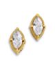 Bloomingdale's Fine Collection Bloomingdale's Fine Collection Diamond Marquise Cut Stud Earrings in 14K Yellow Gold, 0.38 tcw - 1
