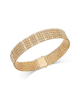 Bloomingdale's Fine Collection Bloomingdale's Fine Collection Diamond Mesh Bracelet in 14K Yellow Gold, 2.0 tcw