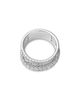 Bloomingdale's Fine Collection Bloomingdale's Fine Collection Diamond Multirow Crossover Ring in 14K White Gold, 1.50 tcw - 3