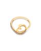 Bloomingdale's Fine Collection Bloomingdale's Fine Collection Diamond Open Heart Twist Ring in 14K Yellow Gold, 0.25 tcw - 3