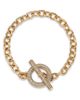 Bloomingdale's Fine Collection Bloomingdale's Fine Collection Diamond Oval Chain Link Bracelet in 14K Yellow Gold, 1.33 tcw - 1