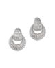 Bloomingdale's Fine Collection Bloomingdale's Fine Collection Diamond Pave Doorknocker Drop Earrings in 14K White Gold, 2.0 tcw - 1